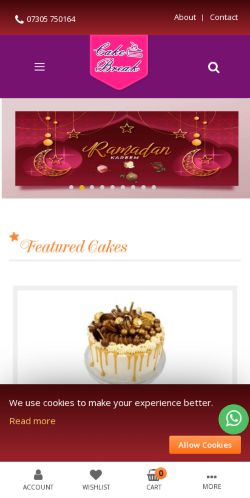 Mobile page screenshot