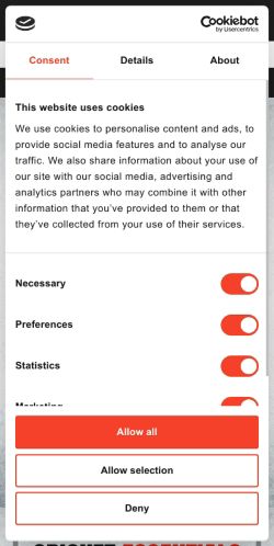 Mobile page screenshot