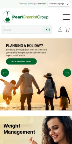 Mobile page screenshot