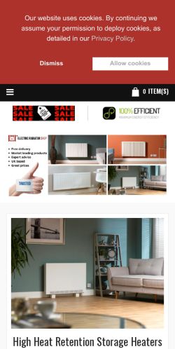 Mobile page screenshot