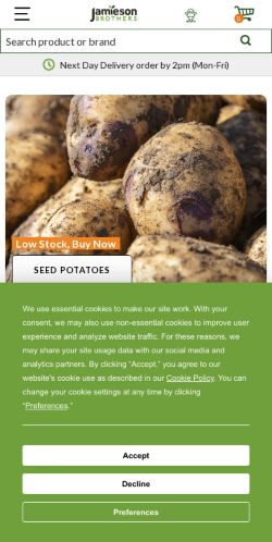 Mobile page screenshot