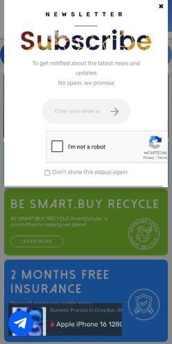 Mobile page screenshot
