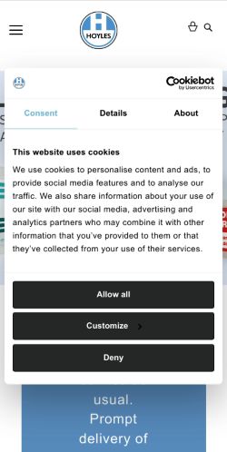 Mobile page screenshot