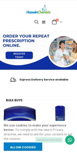 Mobile page screenshot