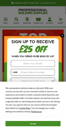 Mobile page screenshot