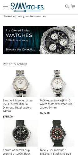 Mobile page screenshot
