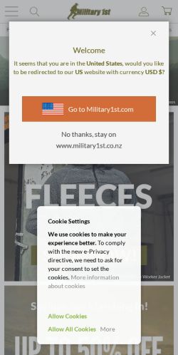 Mobile page screenshot