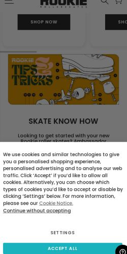 Mobile page screenshot
