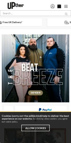 Mobile page screenshot