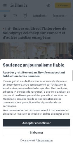 Mobile page screenshot