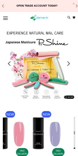 Mobile page screenshot