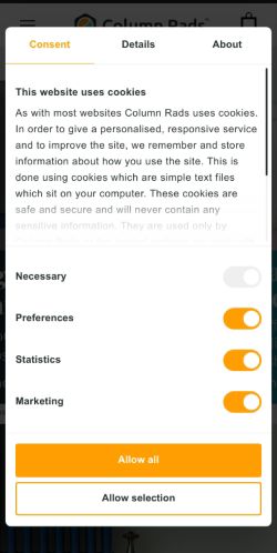 Mobile page screenshot