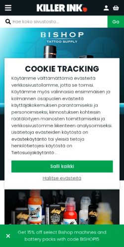Mobile page screenshot