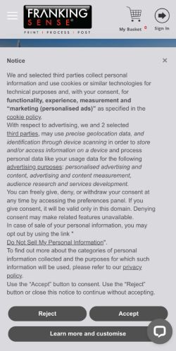 Mobile page screenshot