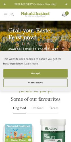 Mobile page screenshot