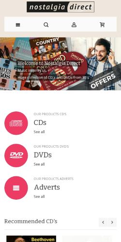 Mobile page screenshot