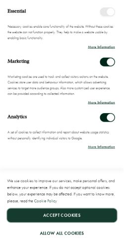 Mobile page screenshot