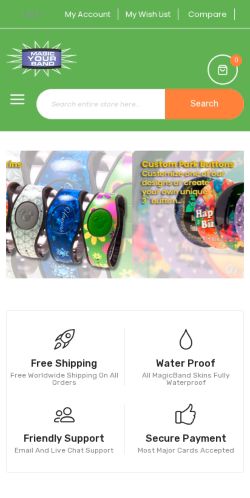 Mobile page screenshot