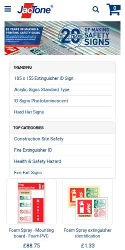 Mobile page screenshot