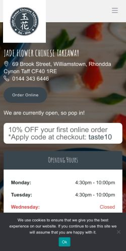 Mobile page screenshot