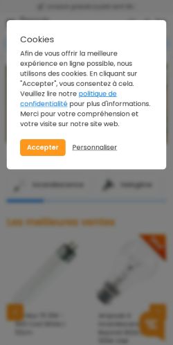 Mobile page screenshot