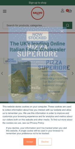 Mobile page screenshot