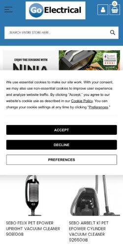 Mobile page screenshot