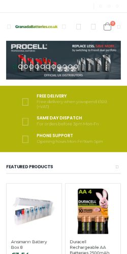 Mobile page screenshot