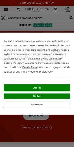 Mobile page screenshot