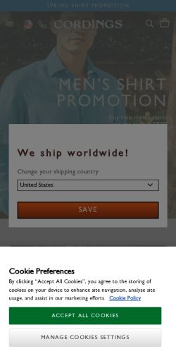 Mobile page screenshot