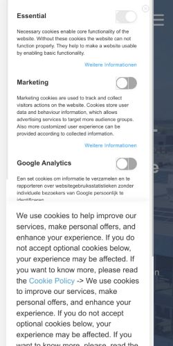 Mobile page screenshot