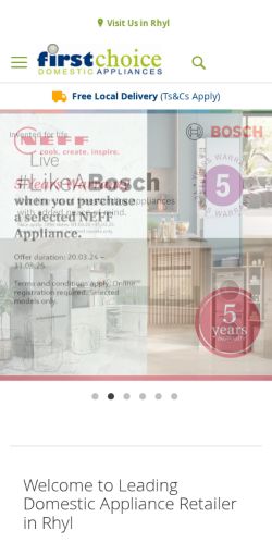 Mobile page screenshot