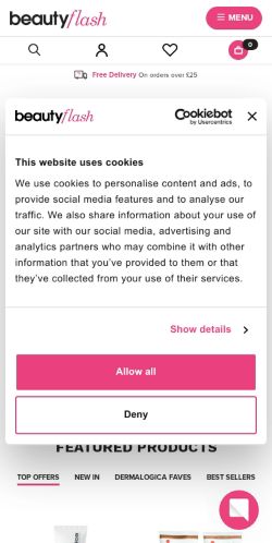 Mobile page screenshot