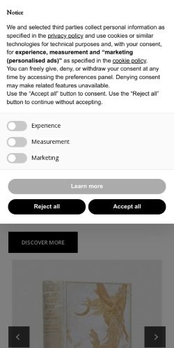 Mobile page screenshot