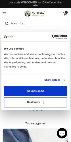 Mobile page screenshot