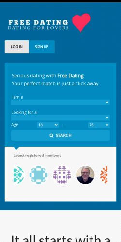 Mobile page screenshot