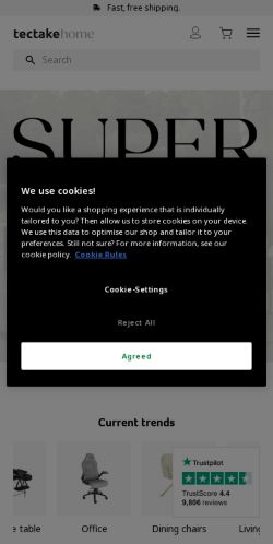 Mobile page screenshot