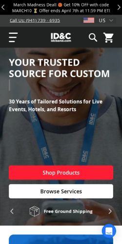 Mobile page screenshot