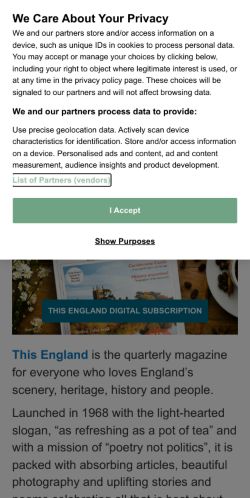 Mobile page screenshot
