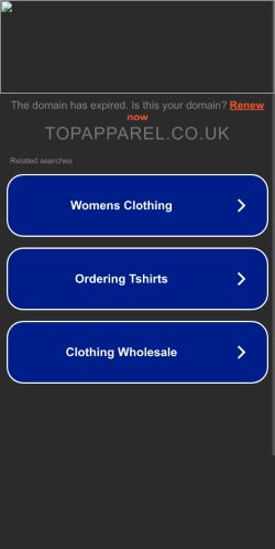 Mobile page screenshot