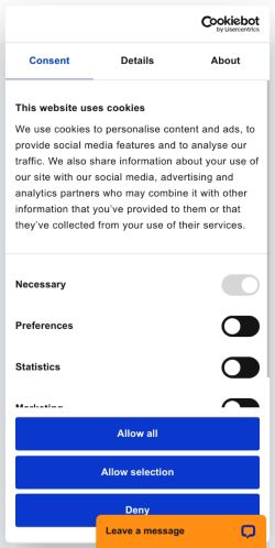 Mobile page screenshot