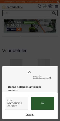 Mobile page screenshot