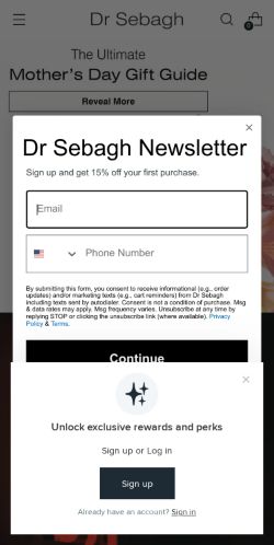 Mobile page screenshot