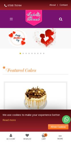 Mobile page screenshot