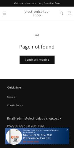 Mobile page screenshot