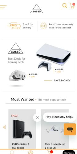 Mobile page screenshot