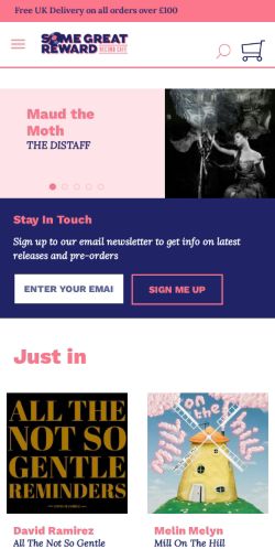 Mobile page screenshot