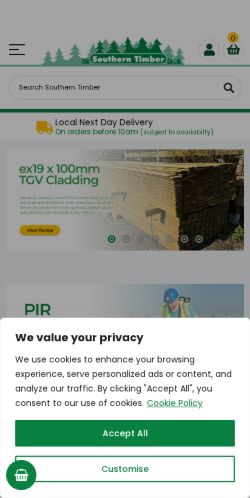 Mobile page screenshot
