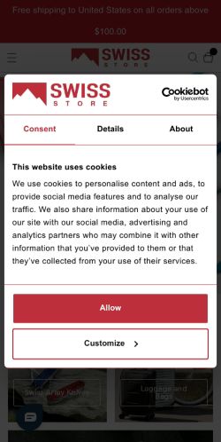 Mobile page screenshot