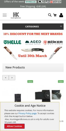 Mobile page screenshot